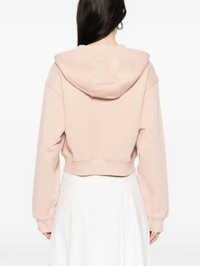 Emporio Armani Cotton Drop Shoulder Zippered Hoodie