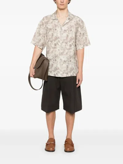Emporio Armani Asv Capsule Peace All Over Print Shirt