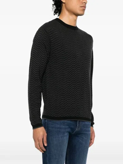 Emporio Armani Wool Blend Crewneck Sweater