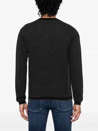 Emporio Armani Wool Blend Crewneck Sweater