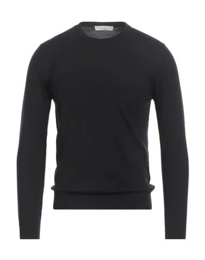 Cruciani Man Sweater Navy Size 36 Wool In Black