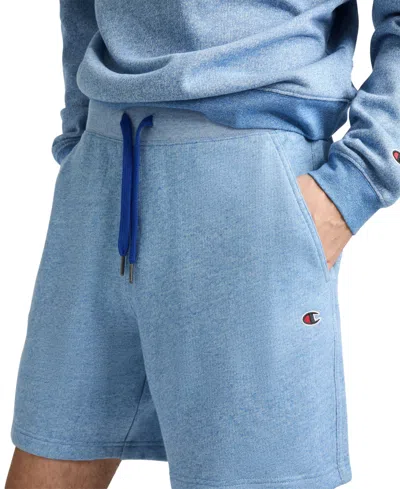 Champion Men's Textured Drawstring Shorts In Blue