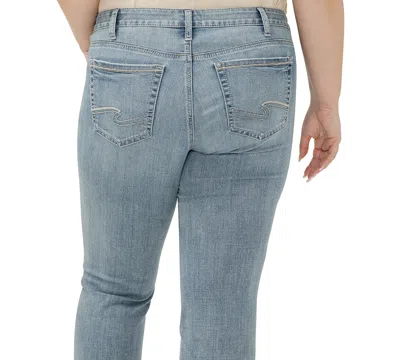 Silver Jeans Co. Plus Size Suki Straight-leg Cropped Jeans