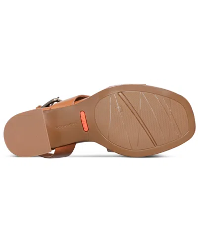 Rockport Women's Hennly Square Toe Dress Sandals