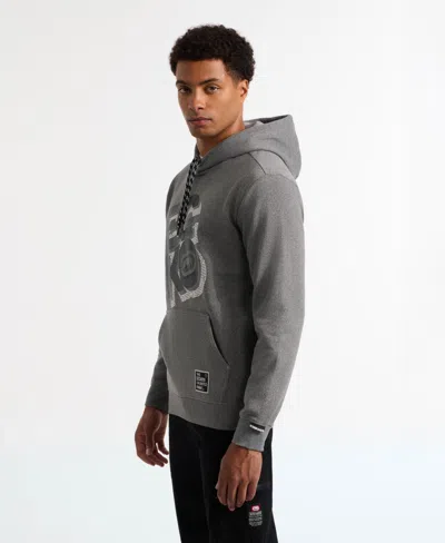 Ecko Unltd Men's Revived Pullover Hoodie In Gray