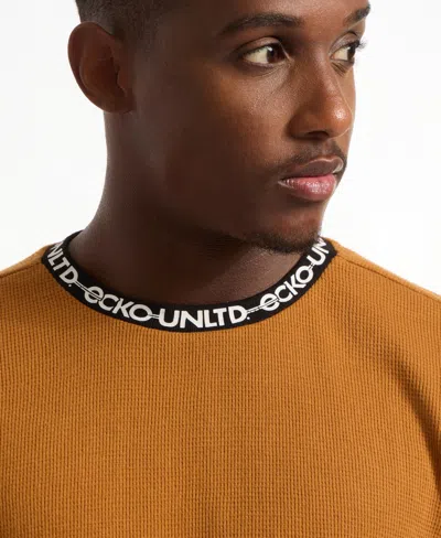 Ecko Unltd Men's Keep Your Head Up Thermal T-shirt