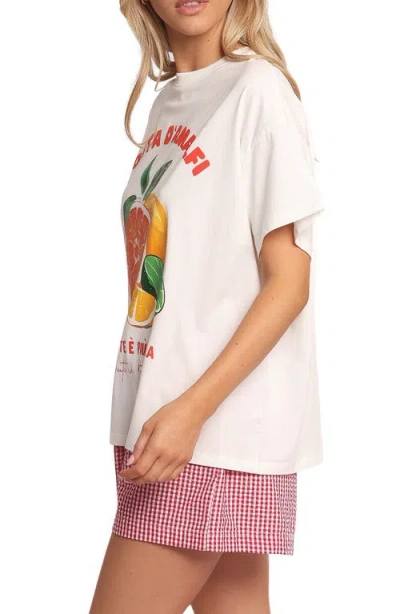 Petal And Pup Petal & Pup Costa D Amalfi Graphic T-shirt In White