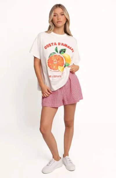 Petal And Pup Petal & Pup Costa D Amalfi Graphic T-shirt In White
