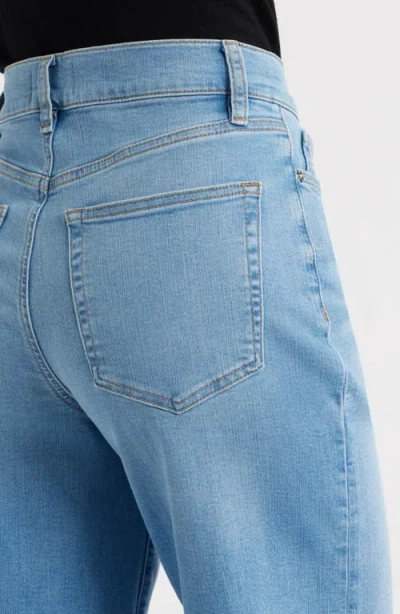 Frame Le High 'n' Tight Wide Leg Raw Cut Jeans