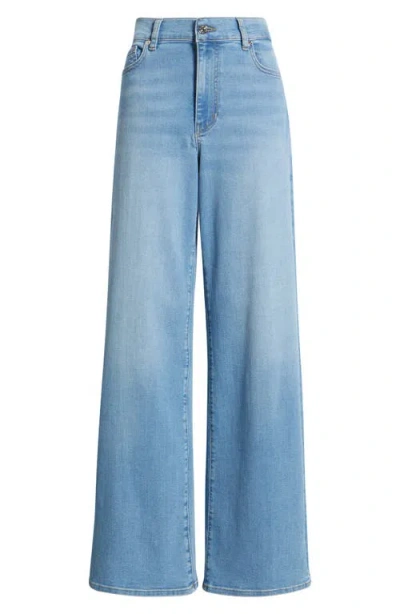 Frame Le High 'n' Tight Wide Leg Raw Cut Jeans