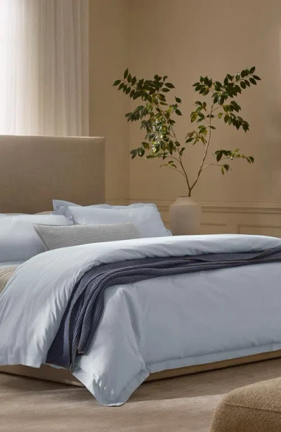 Boll & Branch Percale Hemmed 300 Thread Count Duvet Cover & Shams Set