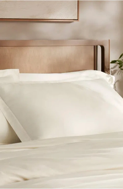 Boll & Branch Percale Hemmed 300 Thread Count Duvet Cover & Shams Set