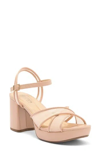Reaction Kenneth Cole Reeva Mesh Strap Platform Sandal