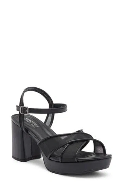 Reaction Kenneth Cole Reeva Mesh Strap Platform Sandal
