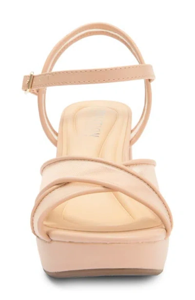 Reaction Kenneth Cole Reeva Mesh Strap Platform Sandal