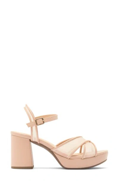 Reaction Kenneth Cole Reeva Mesh Strap Platform Sandal