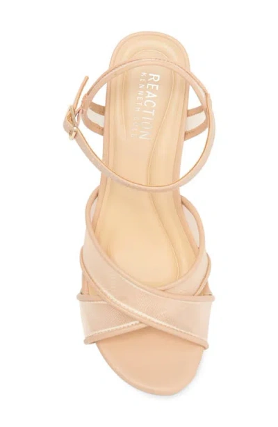 Reaction Kenneth Cole Reeva Mesh Strap Platform Sandal
