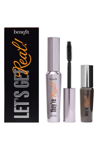 Benefit Cosmetics Let's Get Real! Lengthening Mascara Duo $45 Value