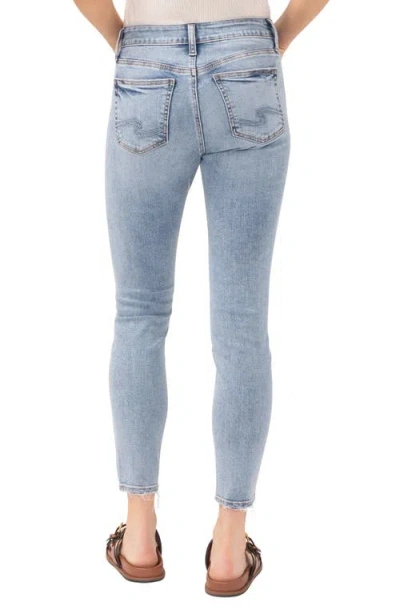 Silver Jeans Co. Women's Suki Mid Rise Curvy Fit Skinny Jeans In Multi