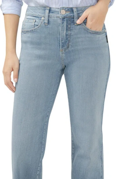 Silver Jeans Co. Women's Elyse Mid Rise Comfort Fit Slim Bootcut Jeans In Blue