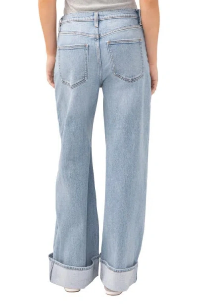 Silver Jeans Co. Highly Desirable High Waist Wide Leg Jeans In Blue