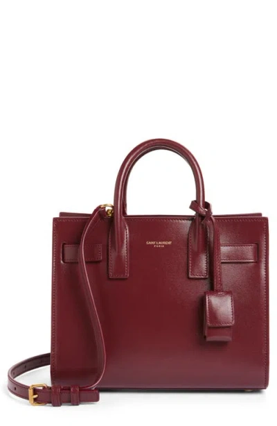 Saint Laurent Sac De Jour Nano Top-handle Bag In Smooth Leather