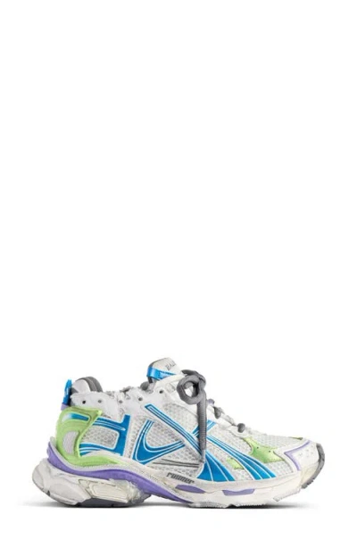 Balenciaga Colorblock Trainer Sneakers In Multi