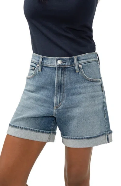 Silver Jeans Co. Women's Be Easy High-rise Shorts In Blue