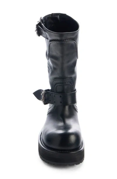 Balenciaga Woman Black Boots In Multi