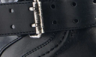 Balenciaga Woman Black Boots In Multi