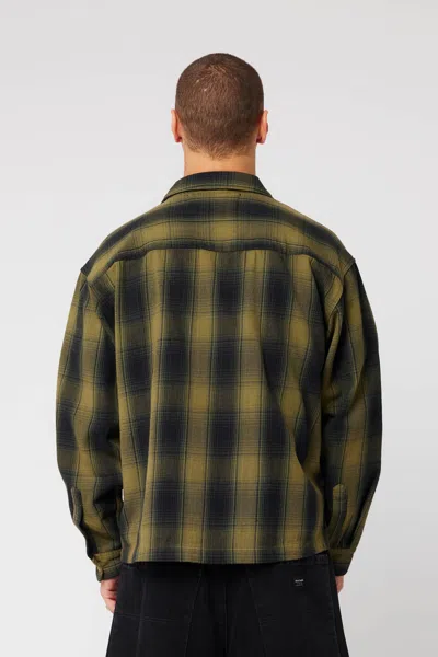 Abrand Bobby Ls Check Shirt In Green