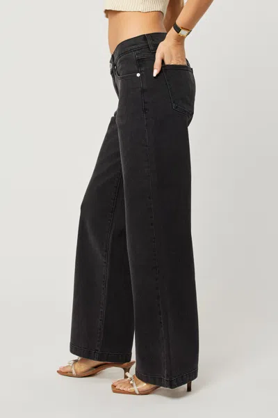 Abrand 99 Baggy Bella Jeans Mid Blue