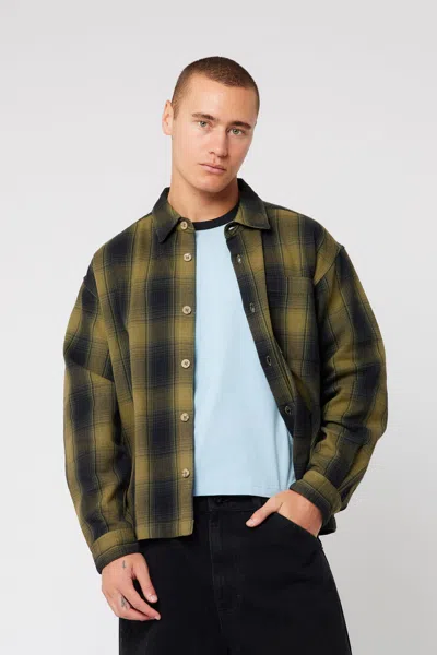 Abrand Bobby Ls Check Shirt In Green