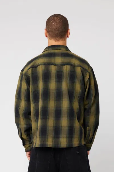 Abrand Bobby Ls Check Shirt In Green