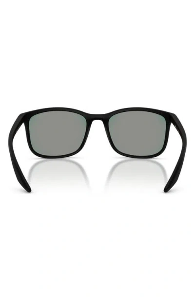 Prada Linea Rossa Pra08s Rectangular Sunglasses In Multi
