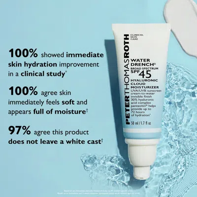 Peter Thomas Roth Water Drench Broad Spectrum Spf 45 Hyaluronic Cloud Moisturizer | 20ml