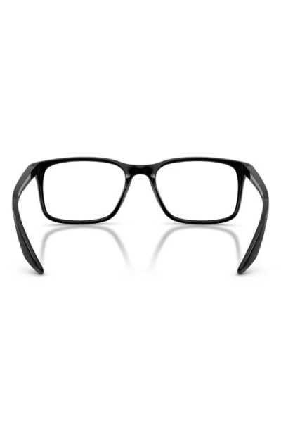 Prada Linea Rossa 52mm Pillow Optical Glasses In Black