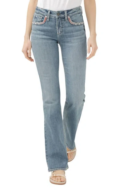 Silver Jeans Co. Women's Suki Mid-rise Curvy Fit Bootcut Jeans