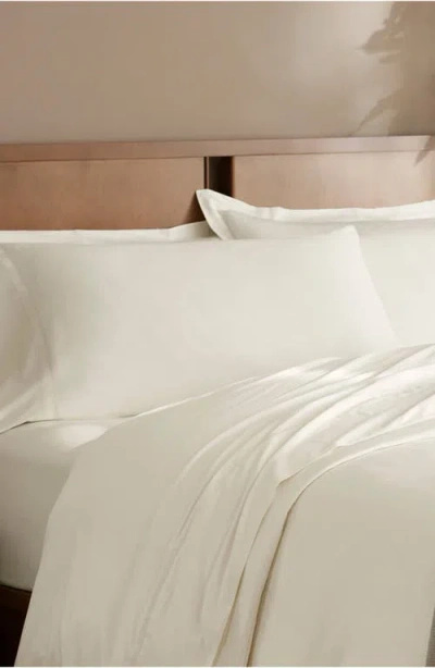 Boll & Branch Set Of 2 Percale Hemmed Pillowcases