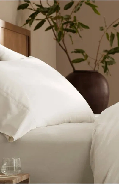 Boll & Branch Set Of 2 Percale Hemmed Pillowcases