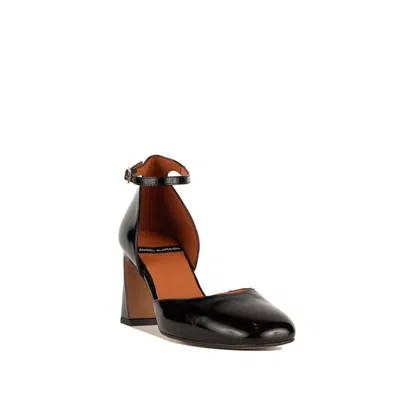 Shop Angel Alarcon Black Patent Leather Pumps