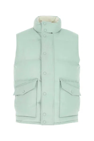 Alexander Mcqueen Structured Sleeveless Jacket With Front Flap Pockets