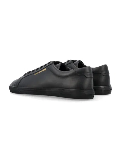 Saint Laurent Gym Sneakers In Black