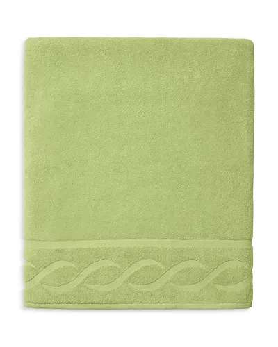 Pratesi Treccia Beach Towel In Green