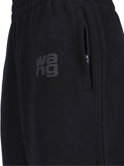 Alexander Wang Essential Terry Classic Sweatpant Puff Paint Logo Clothing