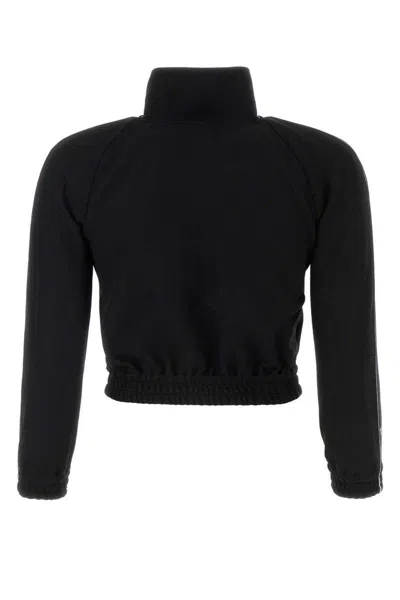 Alexander Wang T T By Alexander Wang Black Polyester Sweatshirt