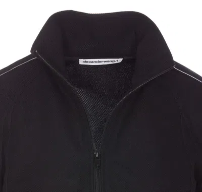 Alexander Wang T T By Alexander Wang Black Polyester Sweatshirt