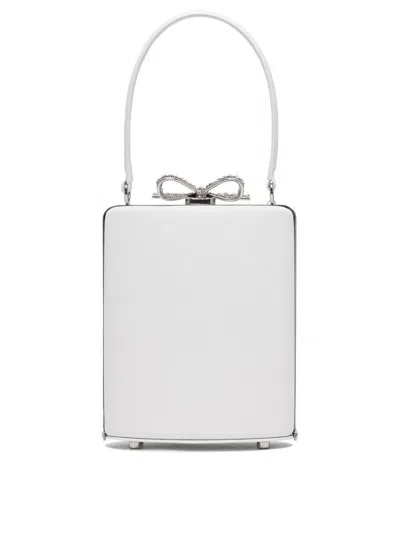 Self-portrait 'cream Leather Mini Bow' Handbag