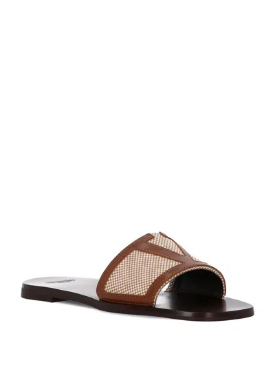 Valentino Garavani Superstar Slide Slipper With Vlogo Detail And Premium Materials