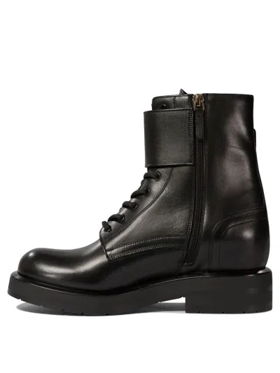Chloé Woman Ankle Boots Black Size 8 Leather